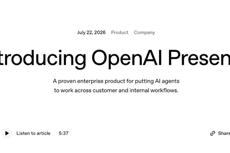 OpenAI Presence: Bringing AI Agents to Production for Businesses