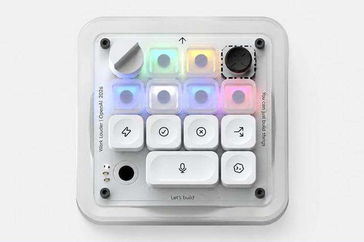 OpenAI unveils a $230 backlit keyboard for Codex amid its legal fight with Apple