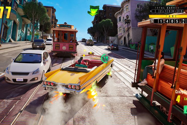 Crazy Taxi World Tour feels like a blend of classic arcade and open‑world racing